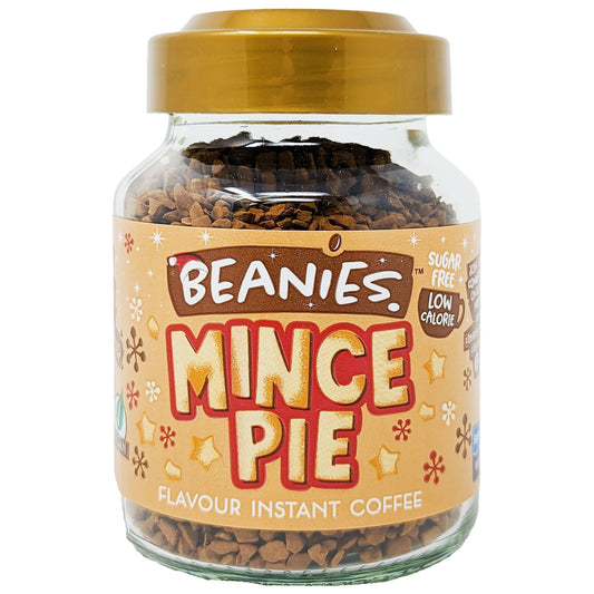 Beanies Mince Pie Flavour Instant Coffee 50g