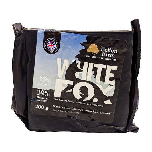 Belton Farm White Fox White Leicester Cheese 200g