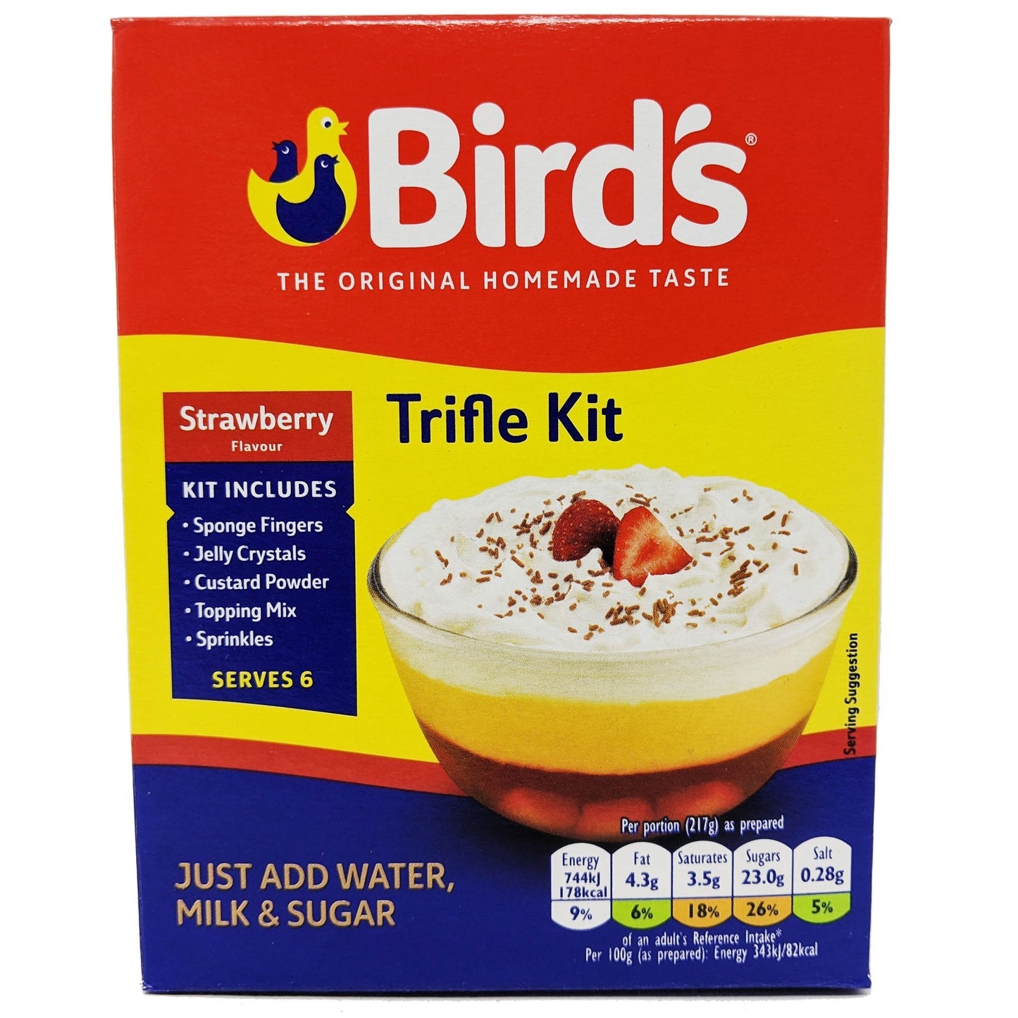 Bird's Strawberry Trifle Kit 141g