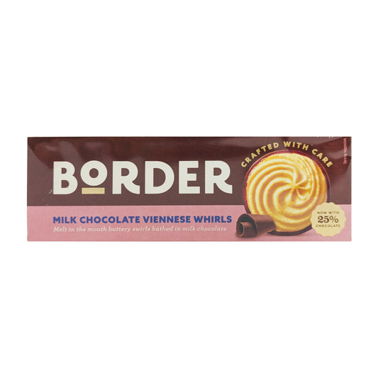 Border Milk Chocolate Viennese Whirls 150g