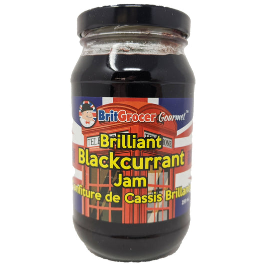 BritGrocer Brilliant Blackcurrant Jam 300g