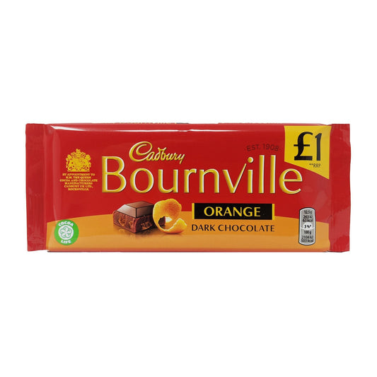 Cadbury Bournville Orange Dark Chocolate 100g
