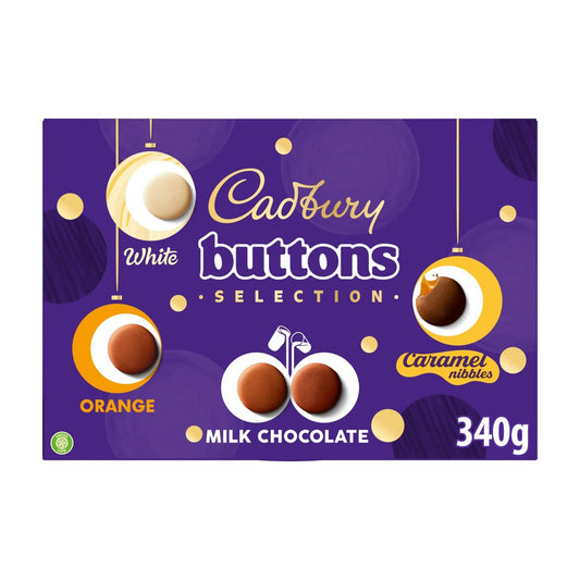 Cadbury Buttons Selection Box 340g