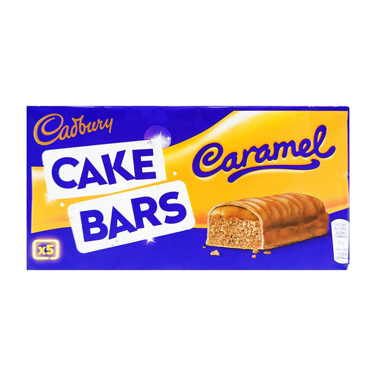Cadbury Caramel Cake Bars 5 Pack (5 x 25g)