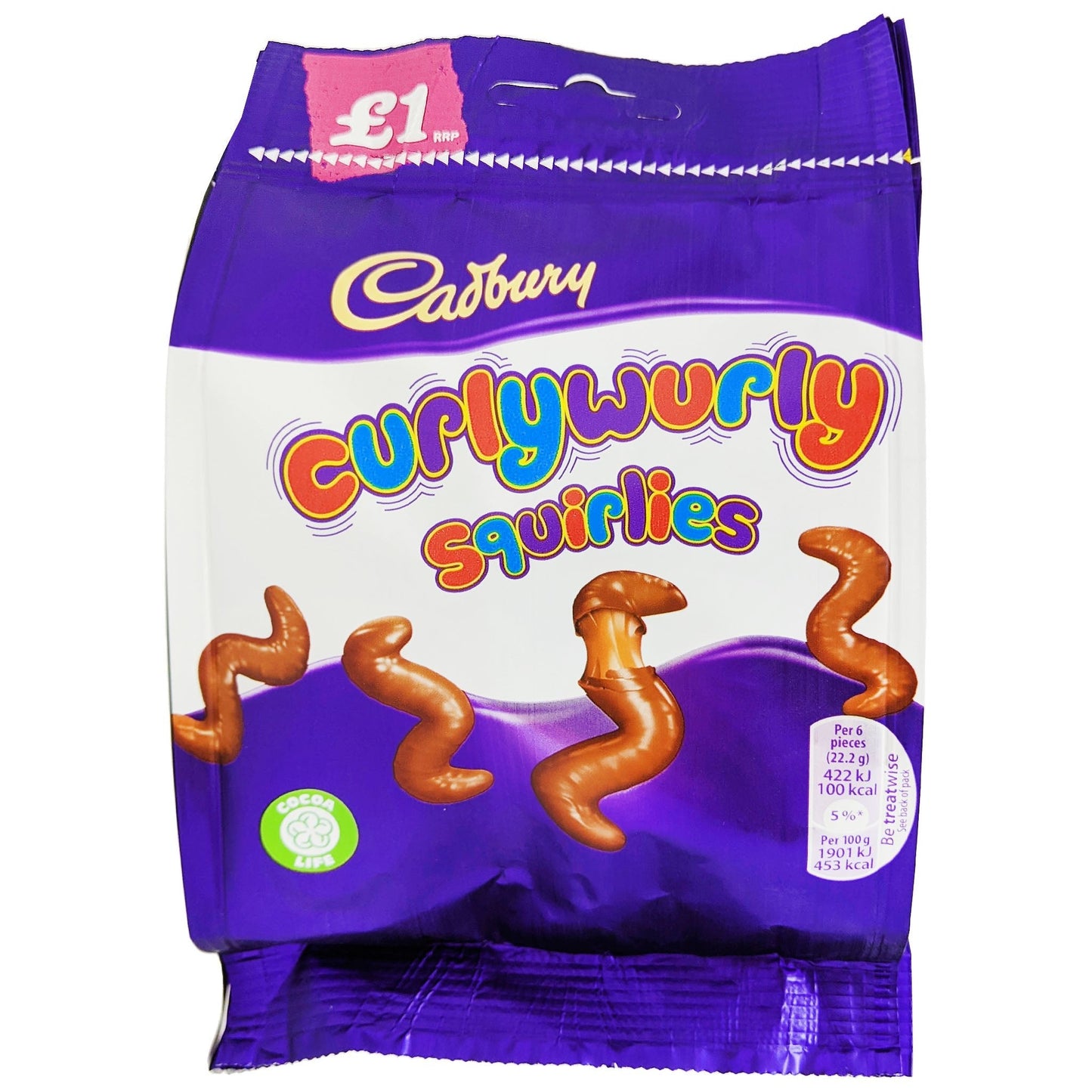 Cadbury Curly Wurly Squirlies 85g