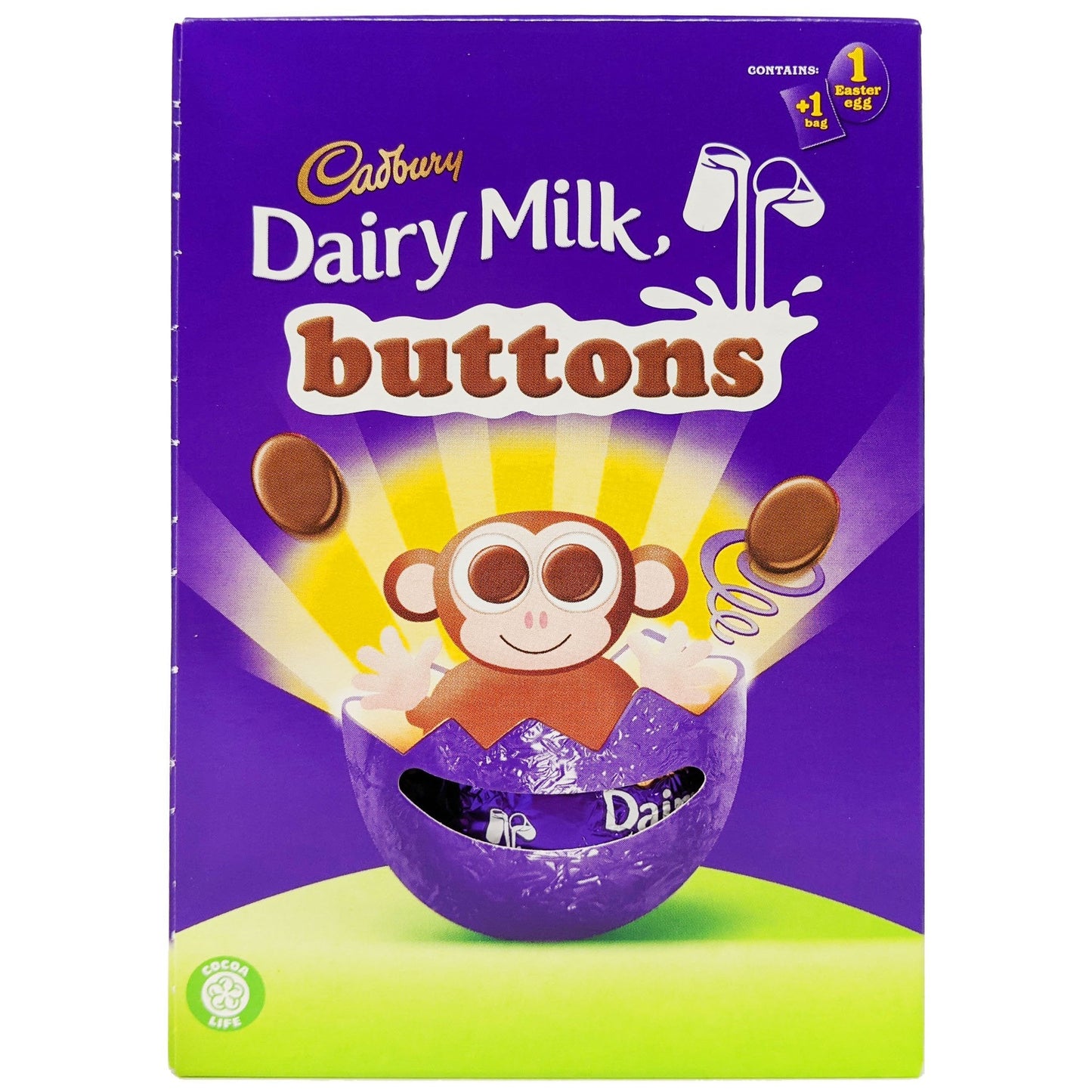 Cadbury Dairy Milk Buttons Small Easter Egg 90g