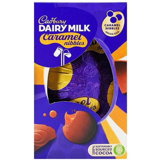 Cadbury Dairy Milk Caramel Nibbles Easter Egg 88g