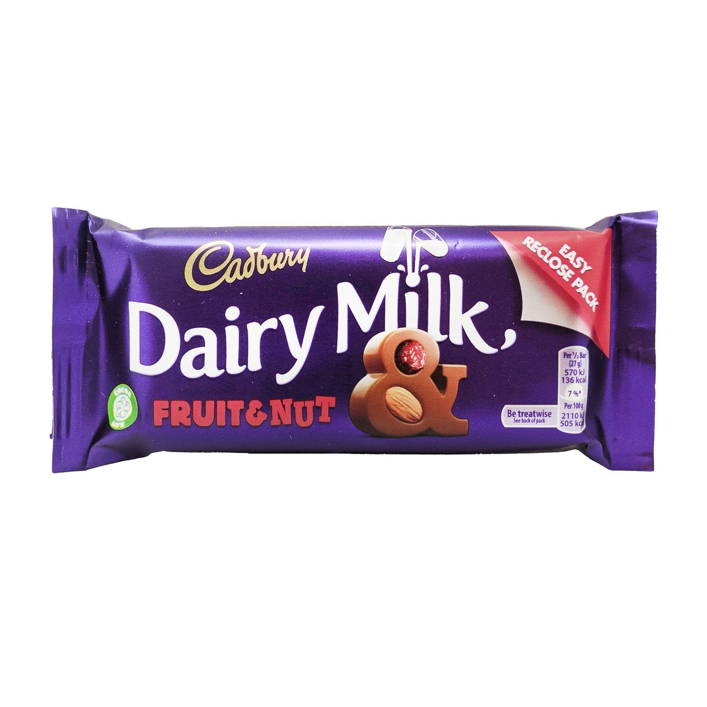 Cadbury Dairy Milk Fruit & Nut 54g