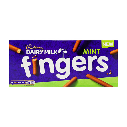 Cadbury Dairy Milk Mint Fingers 114g