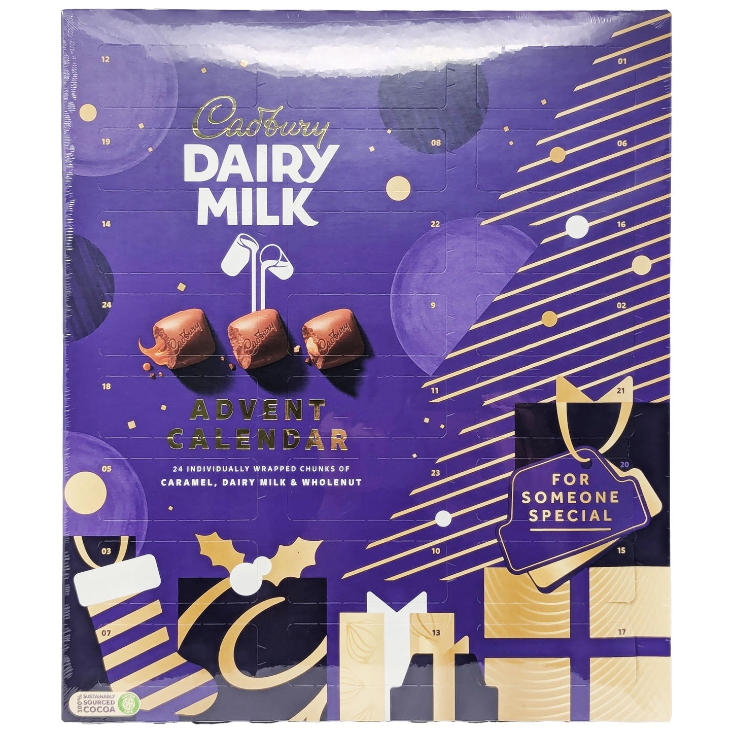 Cadbury Dairy Milk Mixed Chunk Advent Calendar 258g
