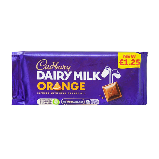Cadbury Dairy Milk Orange 95g