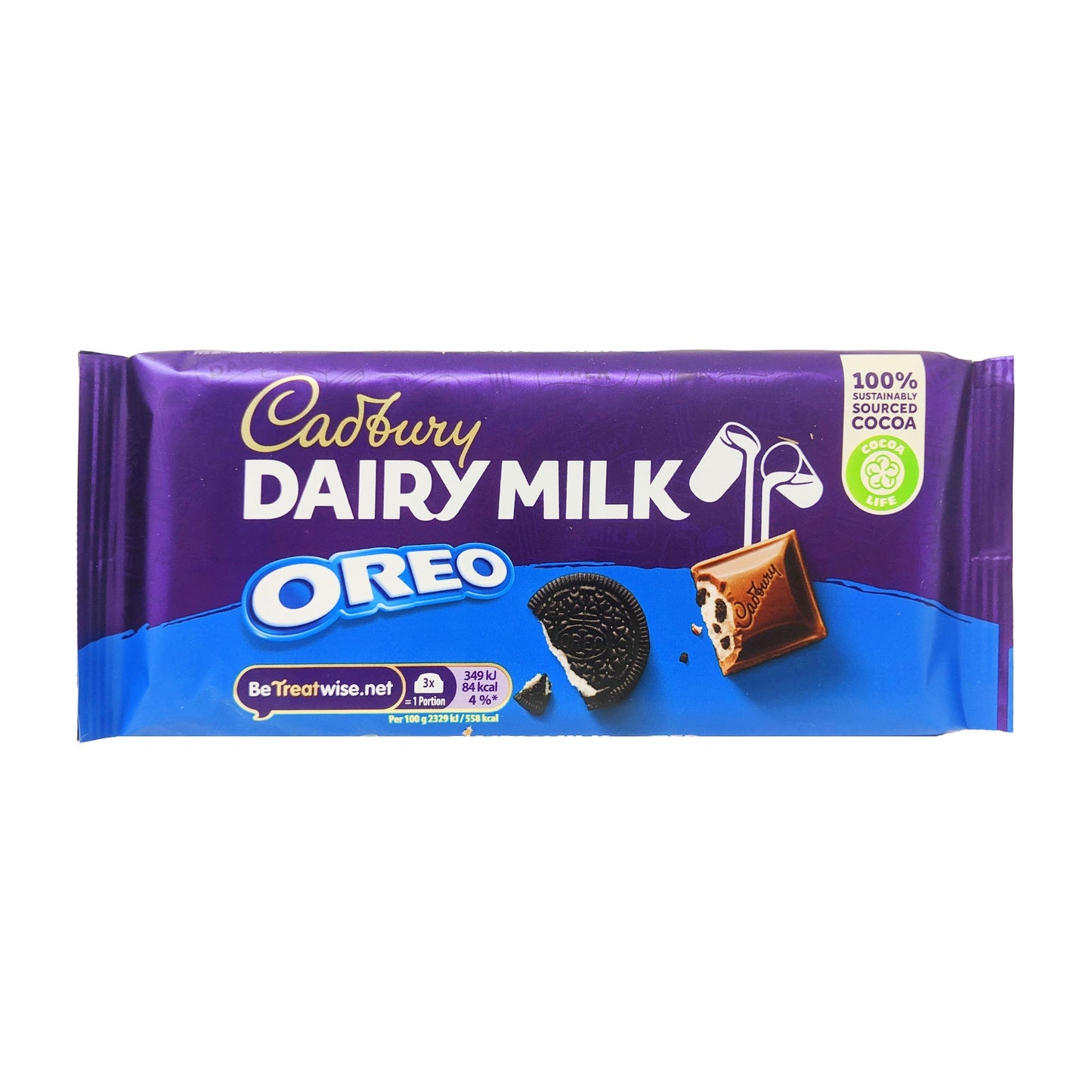Cadbury Dairy Milk Oreo Chocolate Bar 120g