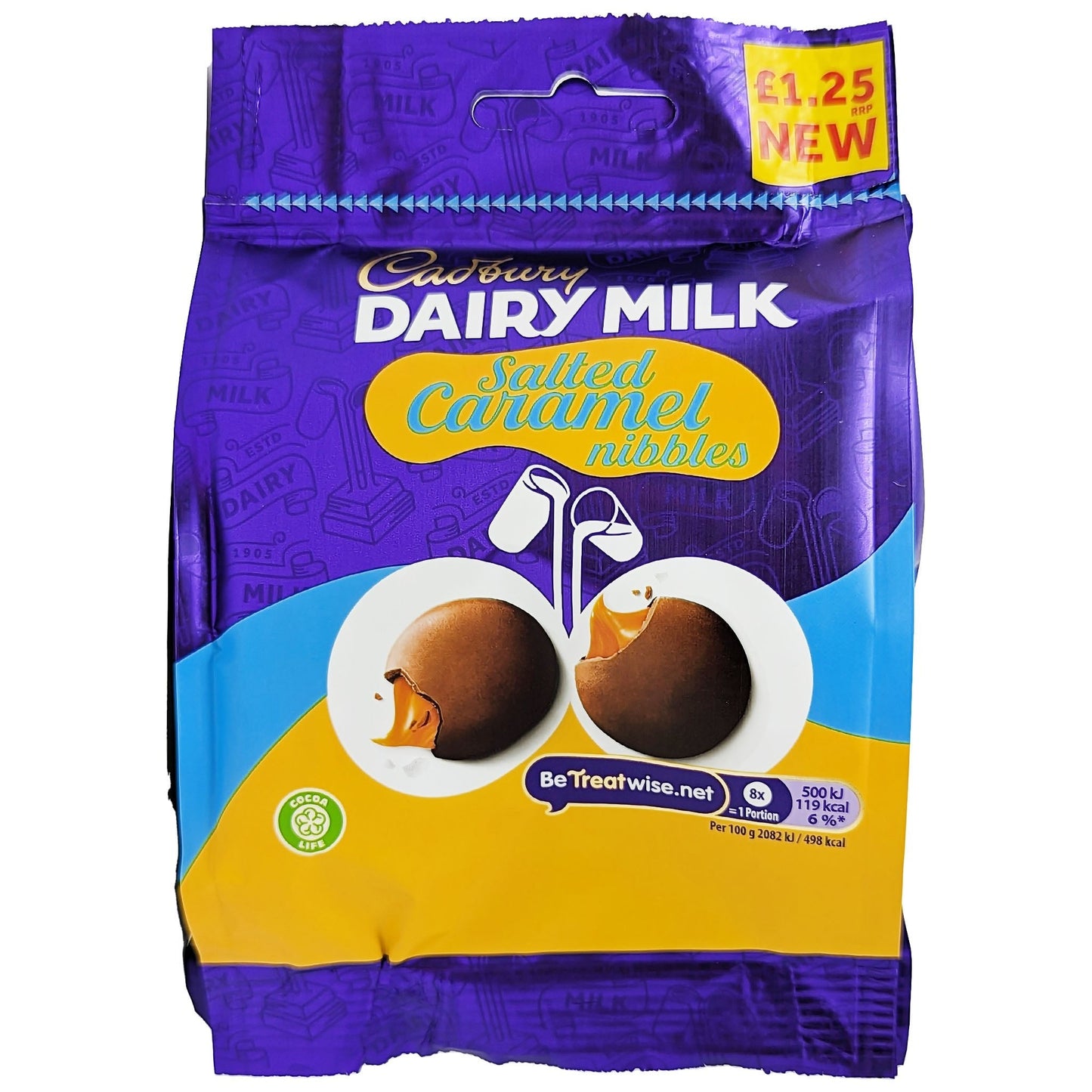Cadbury Dairy Milk Salted Caramel Nibbles 95g