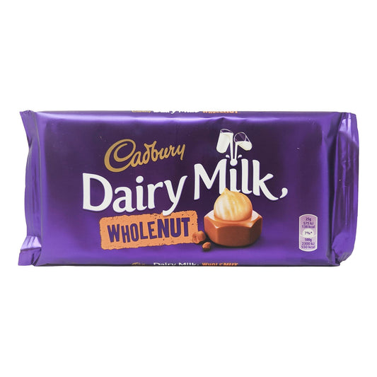 Cadbury Dairy Milk Whole Nut 180g