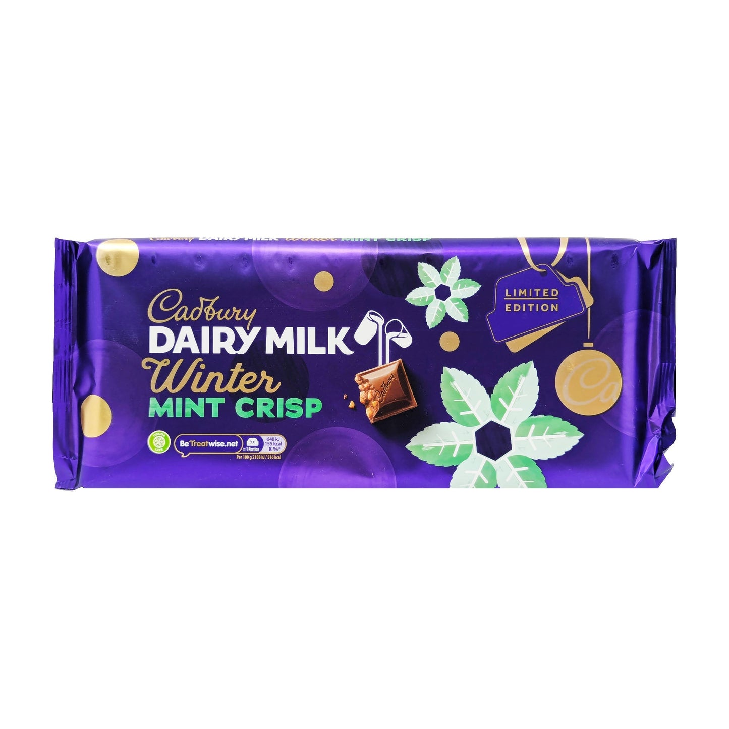 Cadbury Dairy Milk Winter Mint Crisp 360g
