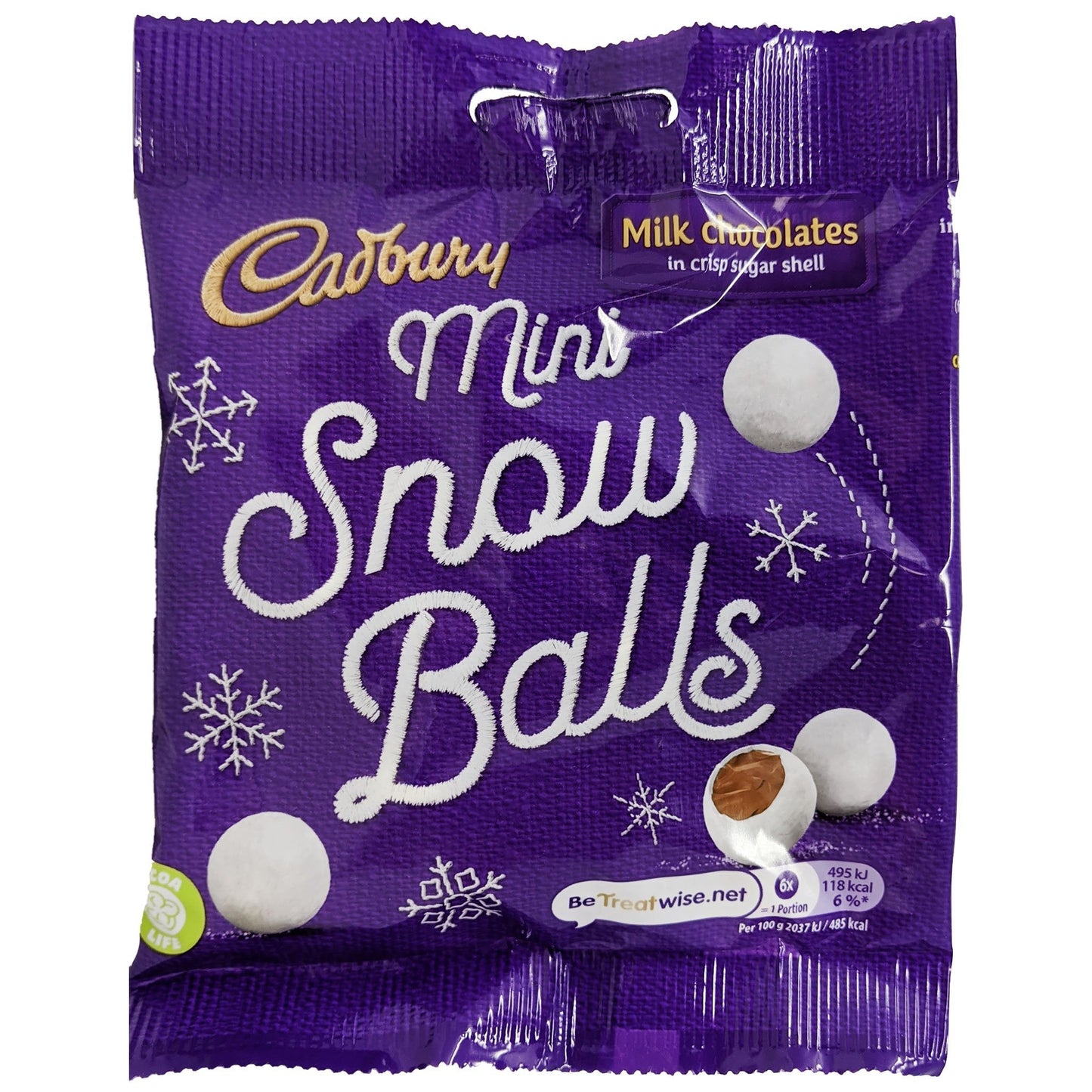 Cadbury Mini Snowballs 74g