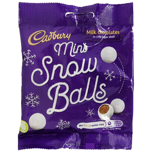Cadbury Mini Snowballs 74g