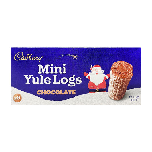 Cadbury Mini Yule Logs Chocolate 5 Pack 110g