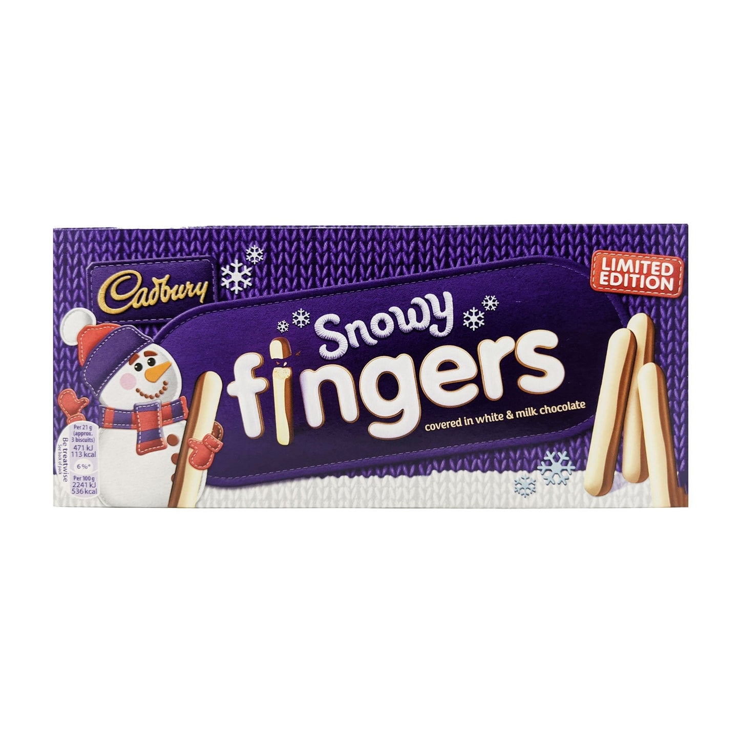Cadbury Snowy Fingers 115g