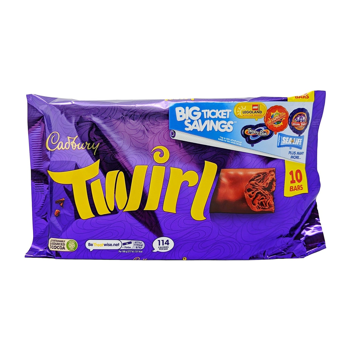 Cadbury Twirl 9 Pack (9 x 21.5g)