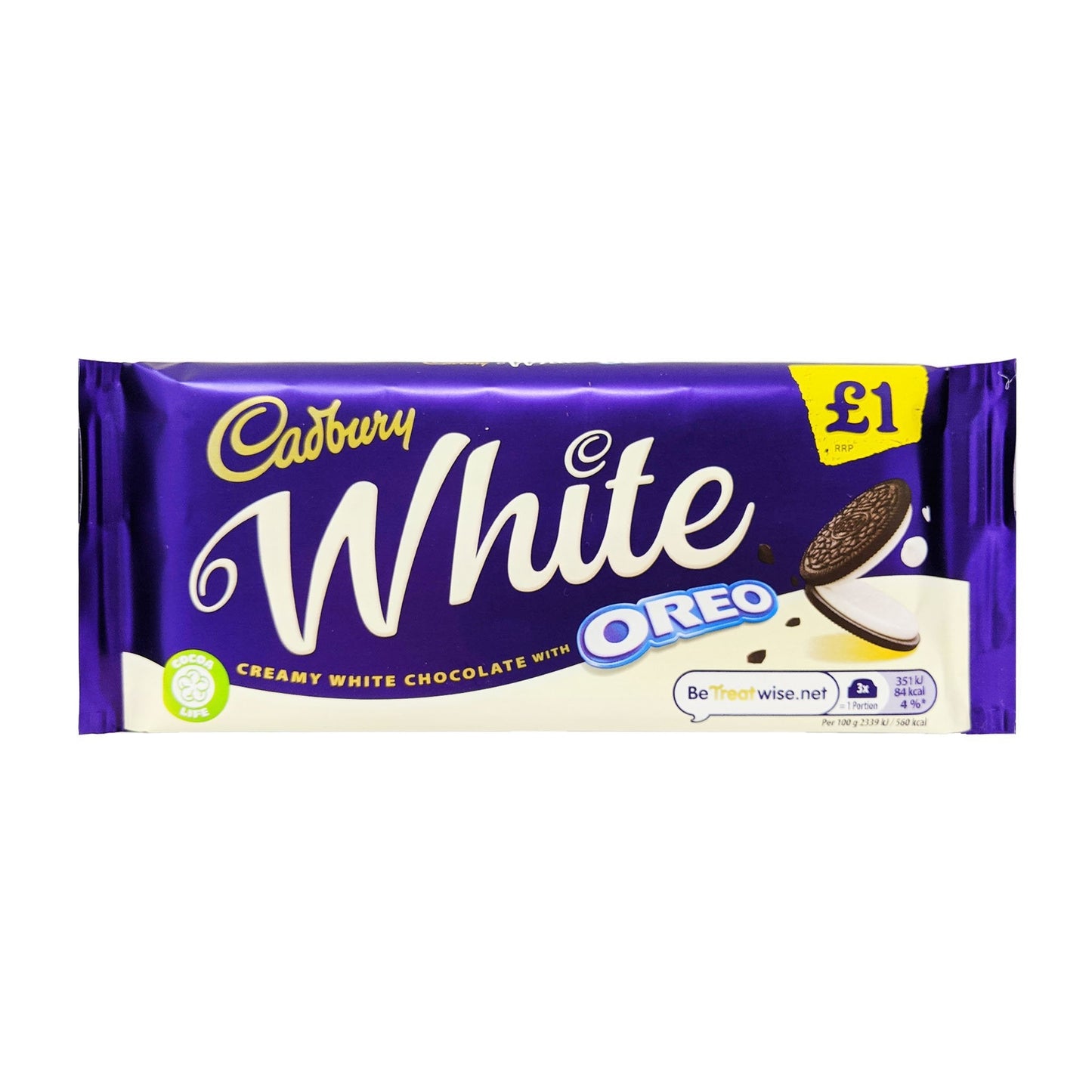 Cadbury White Oreo 120g