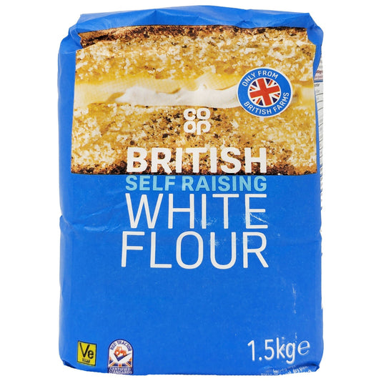 Co-op British Self Raising White Flour 1.5kg