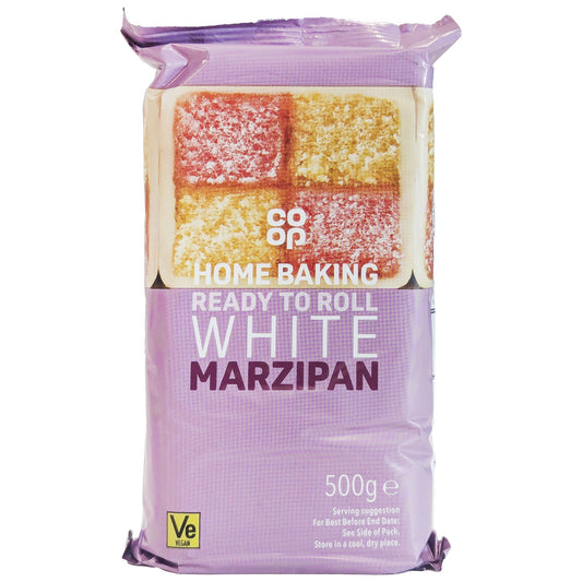 Co-op Ready to Roll White Marzipan 500g
