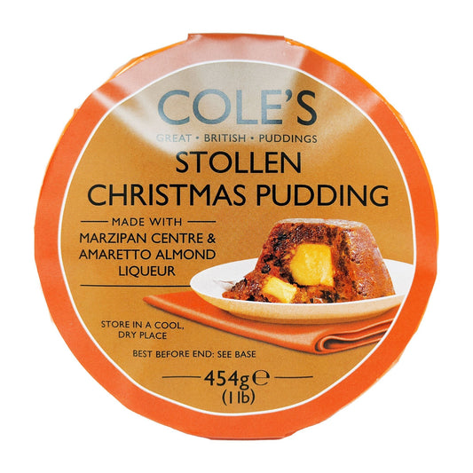 Cole's Stollen Christmas Pudding 454g