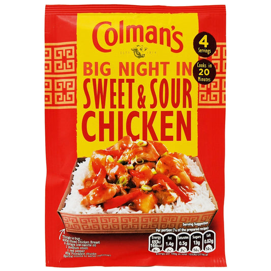 Colman's Big Night In Sweet & Sour Chicken 58g