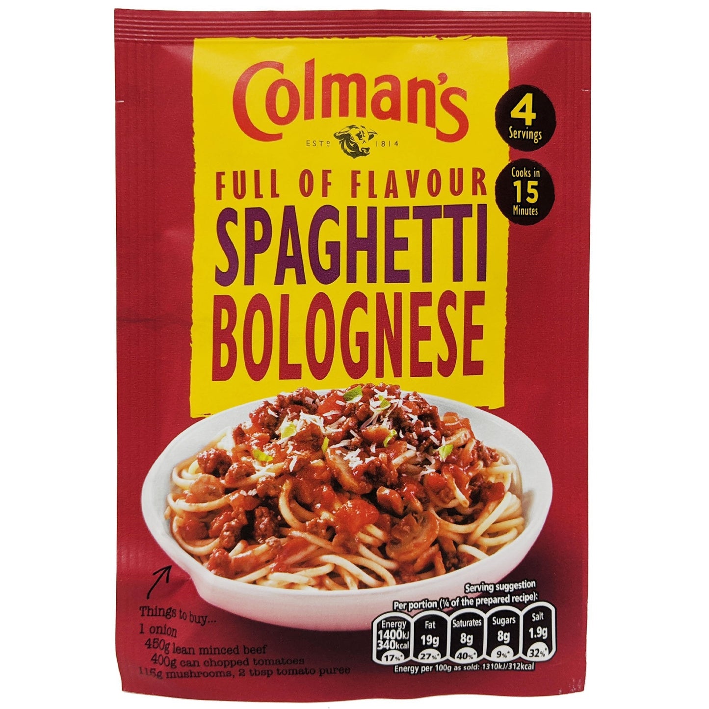 Colman's Spaghetti Bolognese 44g
