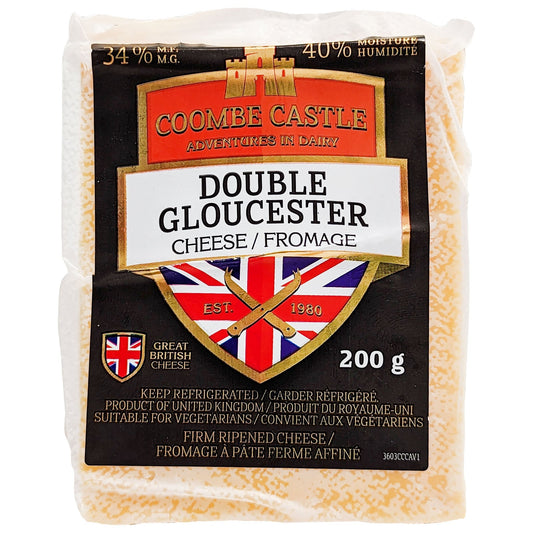 Coombe Castle Double Gloucester Cheese 200g