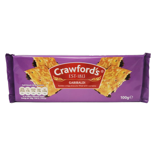 Crawford's Garibaldi 100g