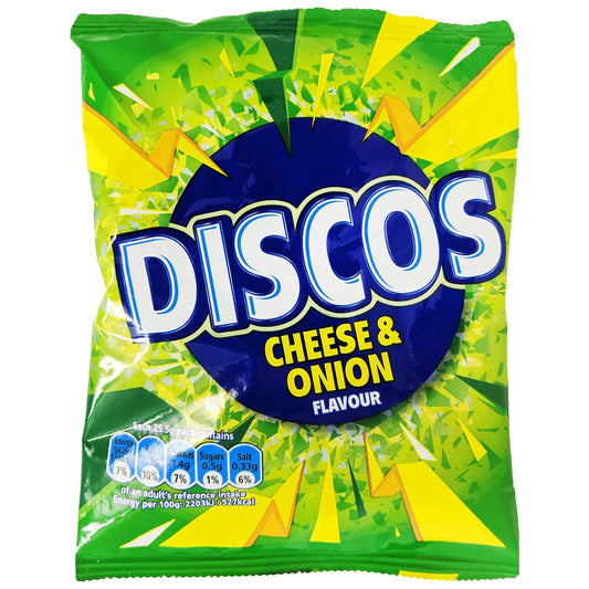 Discos Cheese & Onion 30g