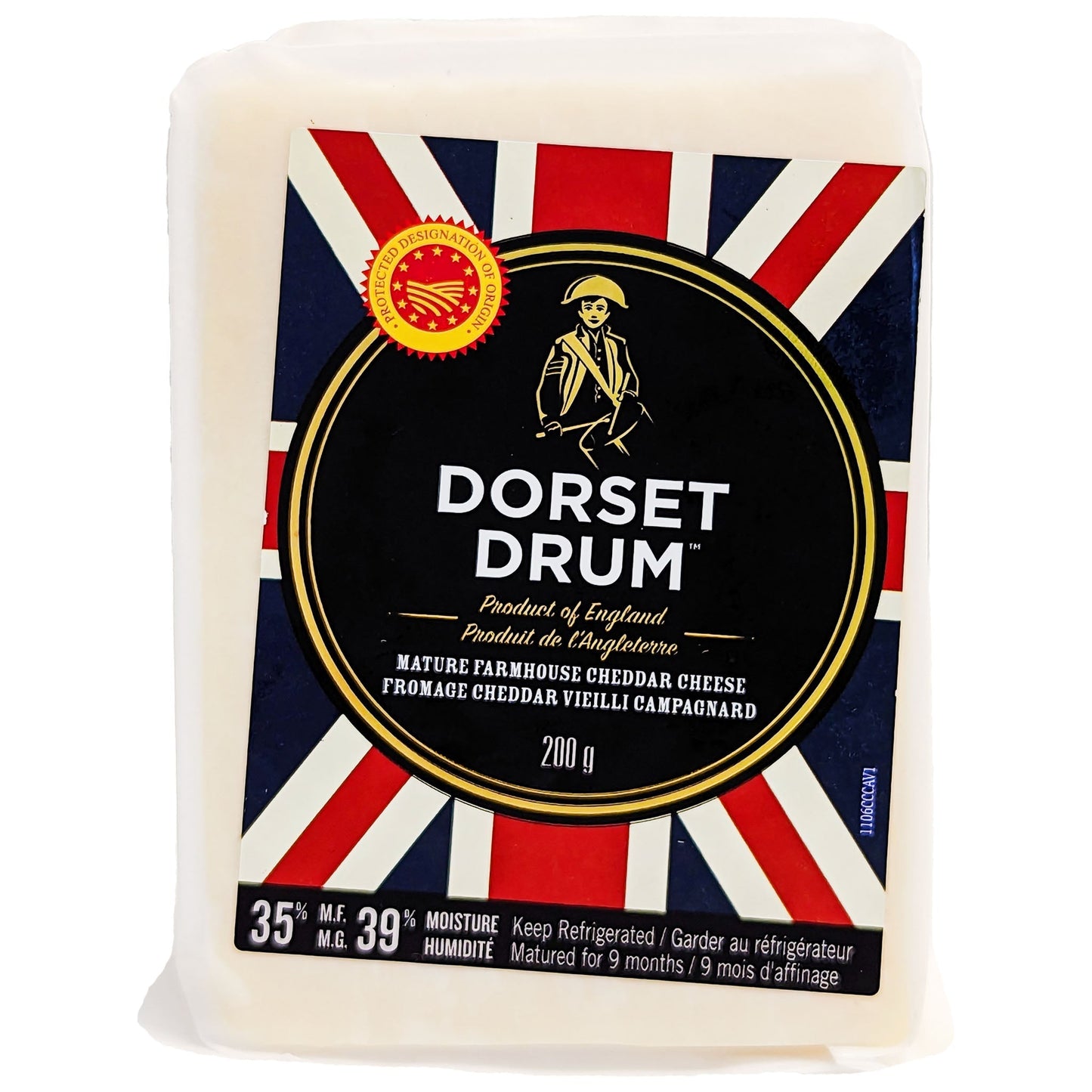 Dorset Drum Mature Farmhouse Cheddar Cheese 200g