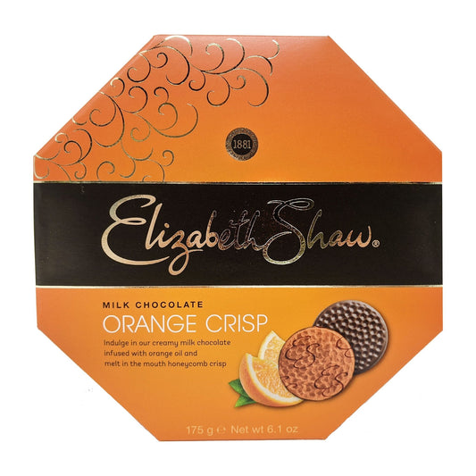 Elizabeth Shaw Milk Chocolate Orange Crisp 162g