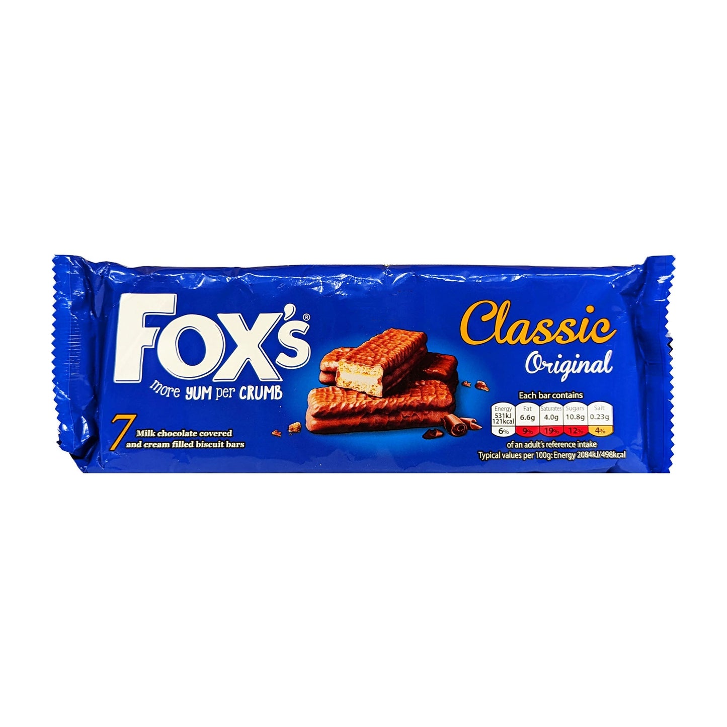 Fox's Classic Biscuit Bars Original 7 Pack 175g
