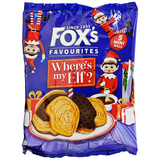 Fox's Favourites Where's My Elf 5 Pack 100g