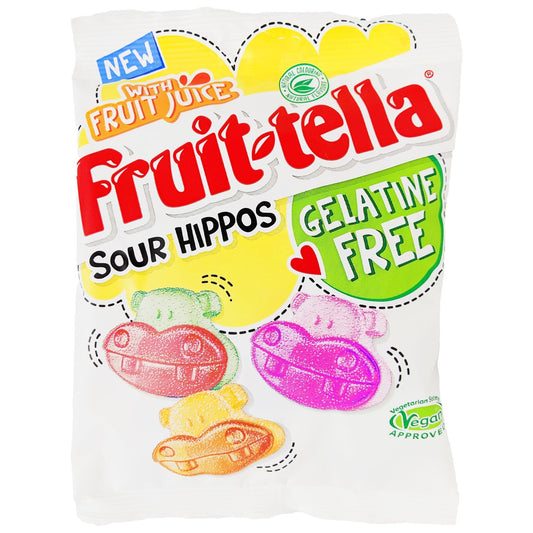 Fruit-Tella Sour Hippos 120g