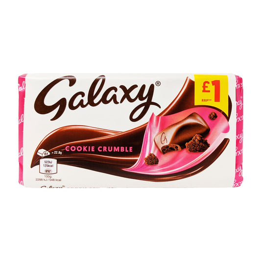 Galaxy Cookie Crumble 114g