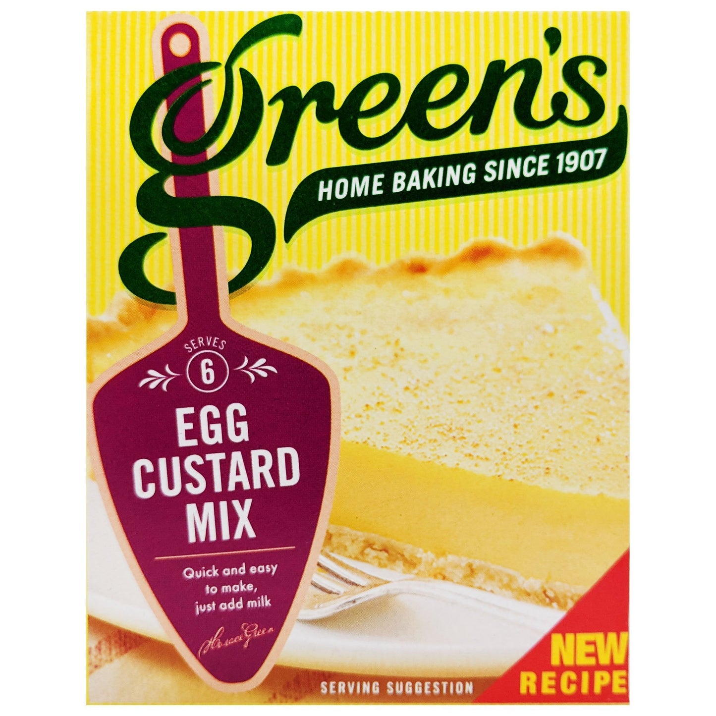 Green's Egg Custard Mix 54g