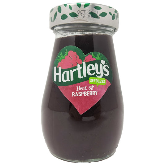 Hartley's Best Raspberry Seedless Jam 340g