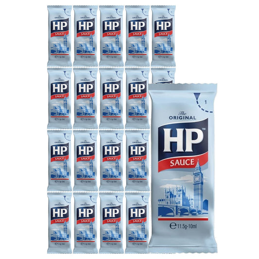 HP Brown Sauce Sachets 20 Pack (20 x 10ml)