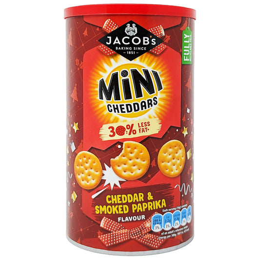 Jacob's Mini Cheddars Cheddar & Smoked Paprika 250g