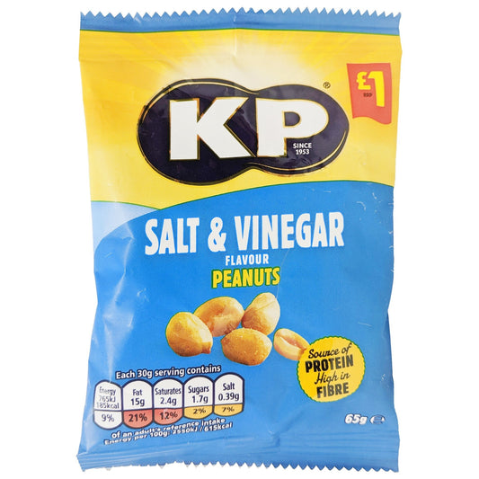 KP Salt & Vinegar Peanuts 65g