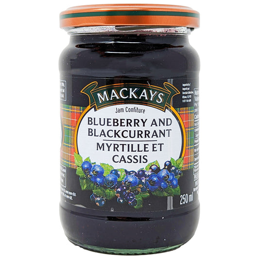 Mackays Blueberry & Blackcurrant Jam 250ml