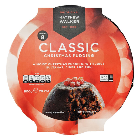 Matthew Walker Classic Christmas Pudding 800g