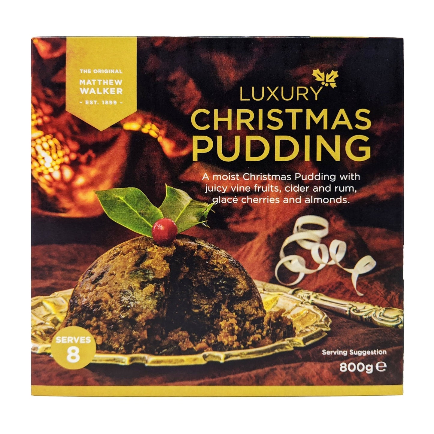 Matthew Walker Luxury Christmas Pudding 800g