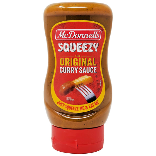 McDonnells Squeezy Original Curry Sauce 350g
