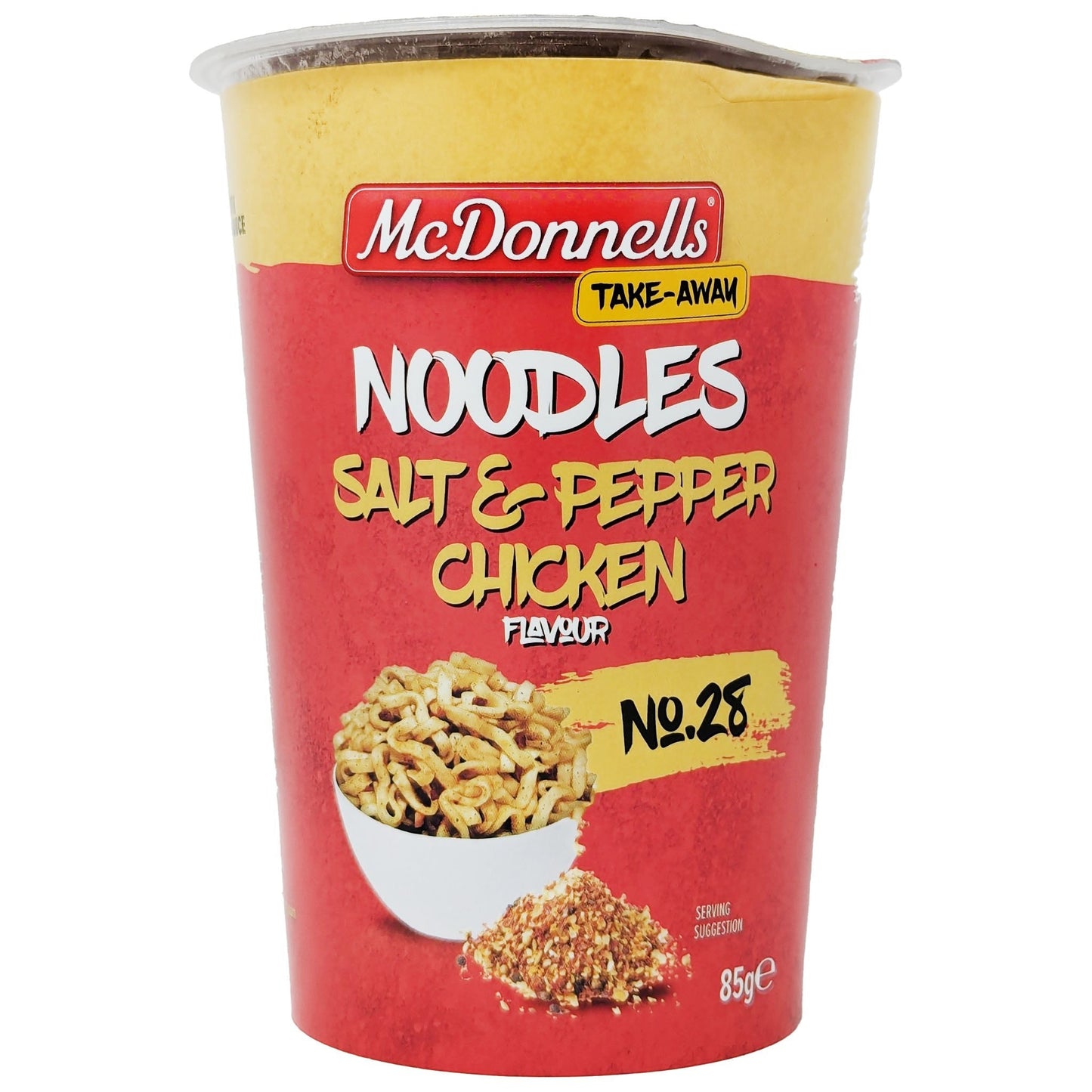 McDonnells Takeaway Noodles Salt & Pepper Chicken Flavour 85g