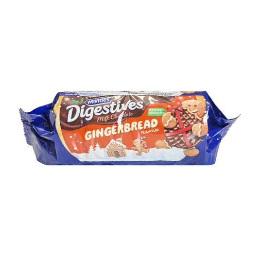 McVitie's Digestives Milk Chocolate Gingerbread Flavour 266g